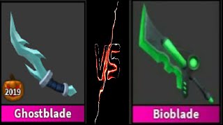 BETTING GHOSTBLADE AGAINST BIOBLADE Murder Mystery 2 [upl. by Immij99]