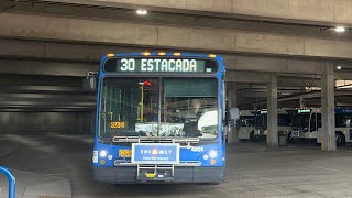 Trimet line 30 Clackamas tc to estacada full ride [upl. by Onoitna]