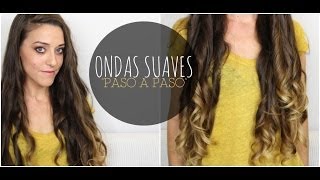 PEINADO ONDAS SUAVES quotPASO A PASOquot CON CURL SECRET PREVIA  Esbatt [upl. by Joyann]