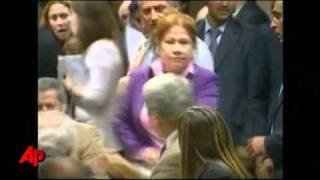 Lawmaker Throws Haymaker in Argentina [upl. by Aihsela171]