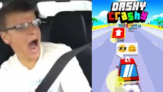 Singing Man Crash in Car Crashy Dashy [upl. by Atteve897]