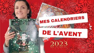 MES CALENDRIERS DE L’AVENT 2023 [upl. by Riatsila338]