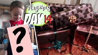 LOOK WHAT I BOUGHT HIM AND WRAPPING SO MANY PRESENTS VLOGMAS DAY 14 [upl. by Isolt]