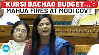 TMC’s Mahua Moitra Roasts Modi Govt In Lok Sabha This Is Blood Money…’  Watch [upl. by Crandell]