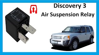 Land Rover Discovery 3 Air Suspension fault amp relay replacement [upl. by Margie]