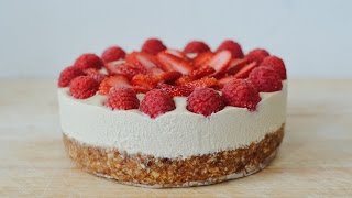 RAW VEGAN CHEESECAKE [upl. by Salangia]