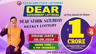 Nagaland Lottery Sambad 8 PM Lottery Result Today 28092024 [upl. by Schroeder648]