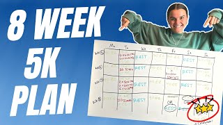 SMASH YOUR 5K PB 8 WEEK 5k TRAINING PLAN   EASY TIPS TO RUN FASTER [upl. by Jaime]