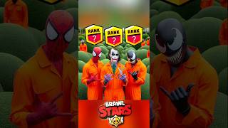 Brawlstar Rank Up 💪 Prison Artist 🎯  Spiderman brawlstars marvel dc avengers [upl. by Proudman]