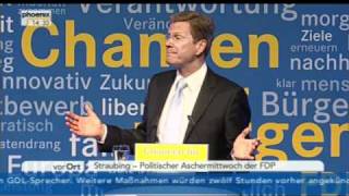 Politischer Aschermittwoch der FDP 2011 [upl. by Najib]