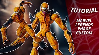 Marvel Legends MCU Phage Custom  Procedimiento y Review EN ESPAÑOL [upl. by Kelli]