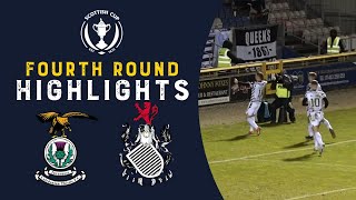 Inverness Caledonian Thistle 02 Queens Park  Highlights  Scottish Cup Fourth Round 202223 [upl. by Ezar]