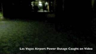 Dramatic Footage Las Vegas Airport Power Outage Caught on Video [upl. by Atlanta9]