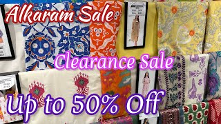 Alkaram Studio 50 Off  Alkaram Clearance Sale 2024 [upl. by Ingraham793]