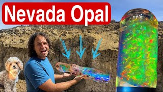 Explore the Royal Peacock Opal Mine  OPEN TO PUBLIC [upl. by Barkley313]