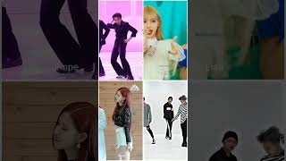 💜BTS dance vs Blackpink dance💗  Jhope Lisa Rose Taehyung ytshorts btsblackpink shorts [upl. by Blank]