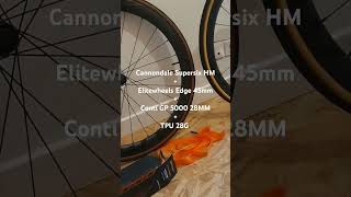 Cannondale super six evo HM  ELITEWHEELS EDGE 45MM elitewheels lightweight [upl. by Goff]