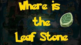 Where Is The Leaf Stone Pokemon Alpha SapphireOmega Ruby [upl. by Assirehs476]