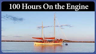 100 Hours on the Engine In Our 1st Year  Episode 315  Acorn to Arabella Journey of a Wooden Boat [upl. by Pollyanna]