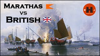 Maratha Empire vs British  When the Marathas defeated British Navy  The story of Fraam [upl. by Anikat]