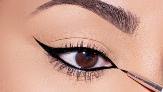 Try this technique to Apply PERFECTLY THIN Eyeliner You’ll LOVE it [upl. by Forward]