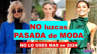 Lo que YA NO se USARÀ en 2024 y cómo REEMPLAZARLOS moda tendencias2024 [upl. by Web]