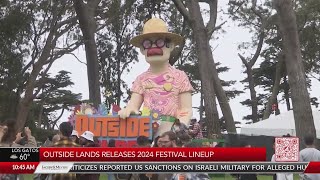 Outside Lands 2024 lineup released [upl. by Roldan]