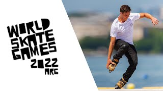 2022 World Championships Roller Freestyle Street Mens Finals  World Skate Games [upl. by Phare]