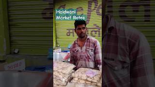 Haldwani Market Rates 😊 haldwani market sabji fruit viralvideo trending shorts youtube like [upl. by Adnuhsed]