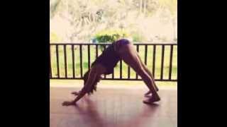 Downward Facing Dog to Flip Dog to Full Wheel and Stand Up  Vinyasa Flow Yoga [upl. by Ahsan320]