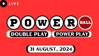 Powerball Double Play Drawing for August 31 2024  Lottery Winning Numbers [upl. by Elleda]