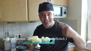 Thermomix TM5  TM6 Zitronensorbet in einer Zitronenschale quotSUMMERTIME quot  Sizilianische Granita [upl. by Anirb]