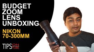 Nikon AF 70 300mm Lens Unboxing and Review  Cheapest Zoom Lens [upl. by Adnowal]