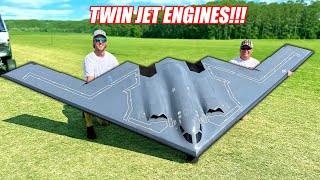 I Bought The BIGGEST RC B2 Stealth Bomber In The World [upl. by Adne]