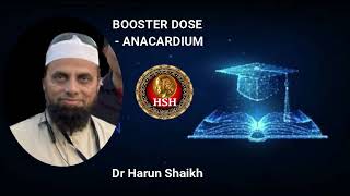 BOOSTER DOSE OF ANACARDIUM Dr HARUN SHAIKH hshhomeopathy [upl. by Coppola97]