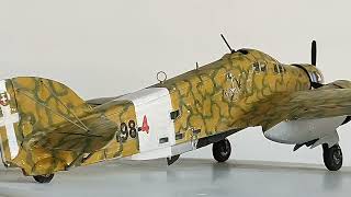 Savoia Marchetti SM 79 quotSparvieroquot 1941Scale 132 Handmade from scratch Raúl Visbeek🇦🇷 [upl. by Robbie999]