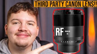 The FIRST Canon RF Third Party AF Lens is FINALLY HERE [upl. by Shepherd546]