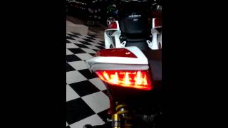 2013 Ducati Hypermotard 821 SP rear turning signal [upl. by Bekaj]