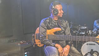 Bassist vibes 💯 Playing Different Patterns by Seyi Vibez  Bass Cover [upl. by Yrol]