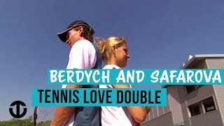 Berdych and Safarova  Tennis Love Double [upl. by Dorion]