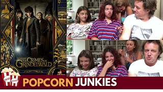 Fantastic Beasts Crimes of Grindelwald Comic Con Trailer Nadia Sawalha amp Family Reaction [upl. by Alohs585]