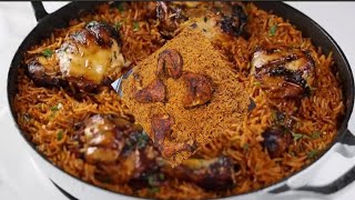 how to make UGANDA PILAU Rice amp PILAU CHIKEN Rice [upl. by Adnulahs]