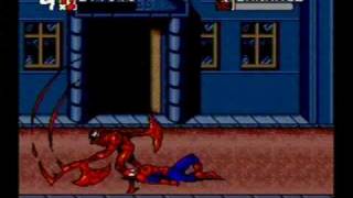 SpiderMan and Venom  Maximum CarnageGenesisMegadrive part 5 [upl. by Araec]