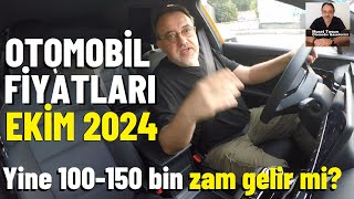 0 km fiyatları Ekim ayında nasıl olur Yine 100150 bin zam gelir mi otomobil otomotiv araba [upl. by Salta517]