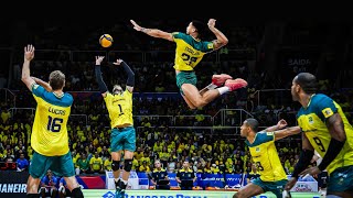 TOP 20 Craziest Actions by Volleyball Team Brazil [upl. by Guillermo]