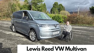 Review of VW Multivan wheelchair accessible vehicle by The Disabled Reviewer [upl. by Maudie]