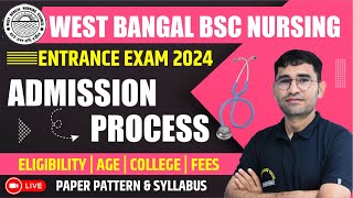 West Bengal BSc Nursing Application Form 2024  WB JENPAS FORM 2024  Syllabus amp PAPER PATTERN [upl. by Nyrol370]