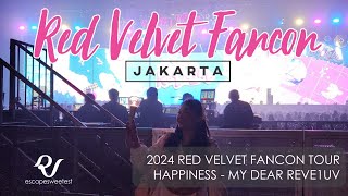 Red Velvet Fancon My Dear  Reve1uv Jakarta [upl. by Lara27]