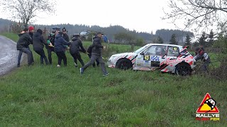 Rallye Rhone Charbonnieres 2023 CRASHES amp SHOW DAY 2 [upl. by Anir]