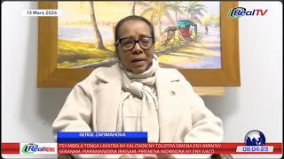 REAL NEWS  NY VAOVAO MARINA MIVANTANA 13 MARS 2024 Madagascar [upl. by Jane]